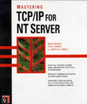Paperback Mastering TCP/IP for NT Server Book