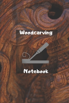 Paperback Woodcarving Notebook Book