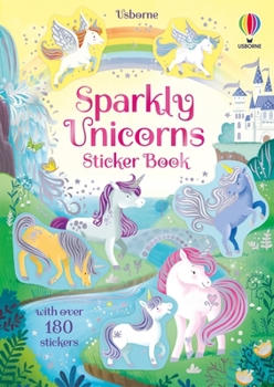 Paperback Sparkly Unicorns Sticker Book