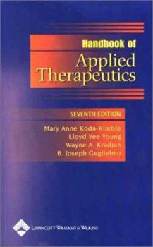 Paperback Handbook of Applied Therapeutics Book