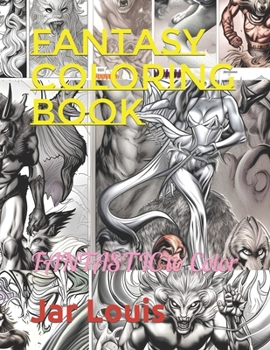 Paperback Fantasy Coloring Book: FANTASTIC to Color Book