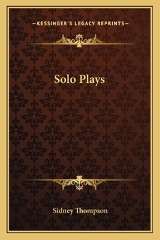 Paperback Solo Plays Book