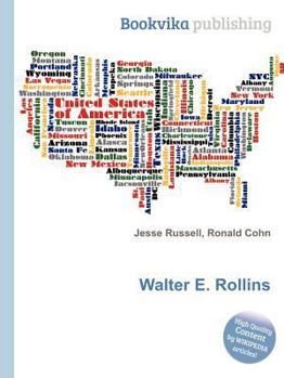 Paperback Walter E. Rollins Book