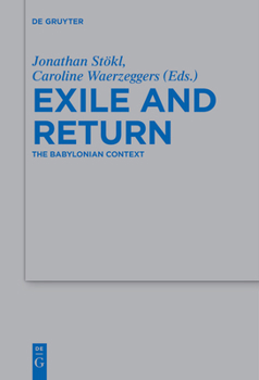 Hardcover Exile and Return: The Babylonian Context Book