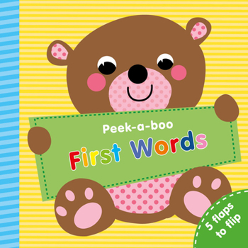 Board book First Words: 5 Flaps to Flip! Book