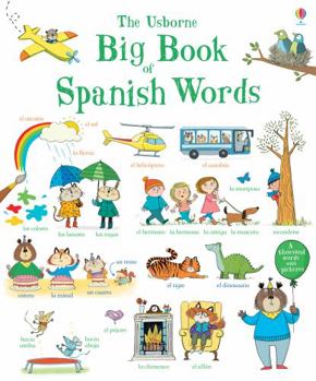 Hardcover Big Book of Spanish Words Book