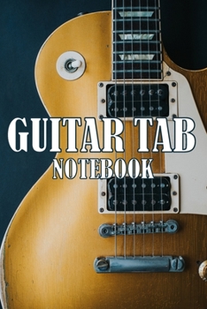 Paperback Guitar Tab Notebook Book