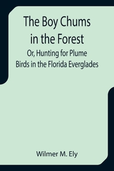 Paperback The Boy Chums in the Forest; Or, Hunting for Plume Birds in the Florida Everglades Book