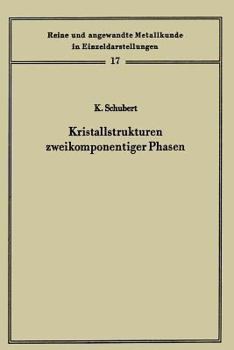 Paperback Kristallstrukturen Zweikomponentiger Phasen [German] Book
