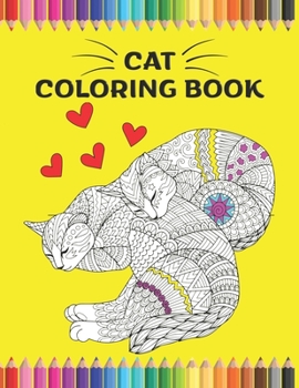 Paperback Cat Coloring Book