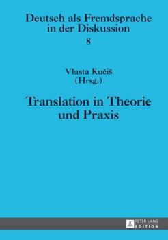 Hardcover Translation in Theorie Und Praxis [German] Book