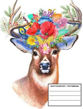 Paperback Buck in Bloom College Rule Composition Notebook Book