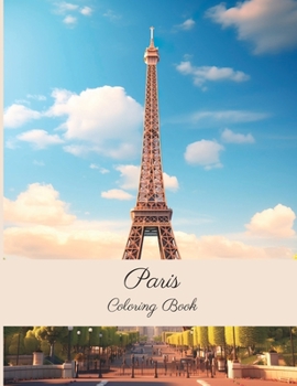 Paperback Paris coloring book