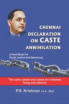 Paperback Chennai Declaration on Caste Annihilation Book