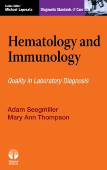 Paperback Hematology and Immunology: Diagnostic Standards of Care Book