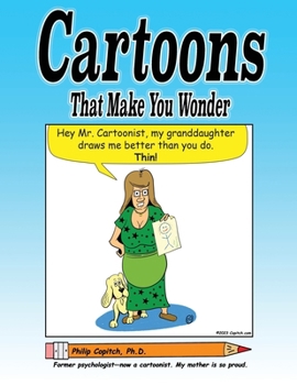Paperback Cartoons That Make You Wonder Book