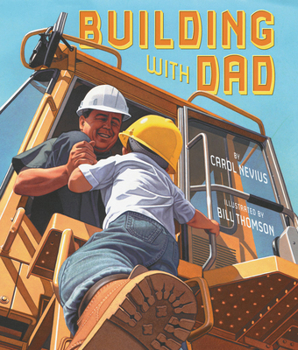 Paperback Building with Dad Book