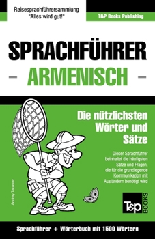 Paperback Sprachführer Deutsch-Armenisch und Kompaktwörterbuch mit 1500 Wörtern [German] Book