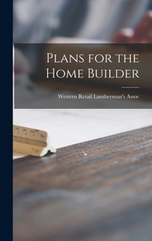 Hardcover Plans for the Home Builder Book