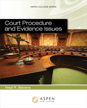 Paperback Court Procedure and Evidence Issues Book