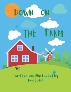 Paperback Down On The Farm: A picture book that teaches toddlers all about life on the farm. Book