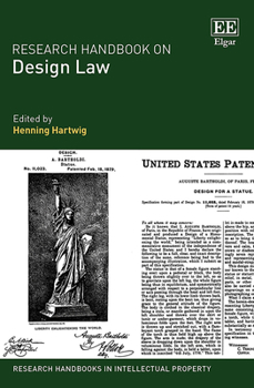 Hardcover Research Handbook on Design Law (Research Handbooks in Intellectual Property series) Book