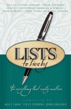 Lists to Live By: The Third Collection: For Everything That Really Matters (Lists to Live By)