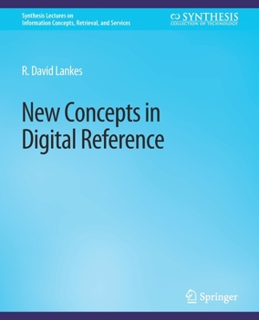 Paperback New Concepts in Digital Reference Book