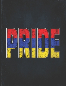 Pride: Armenia Heritage Gift for Armenian Coworker from Yerevan  Undated Planner Daily Weekly Monthly Calendar Organizer Journal