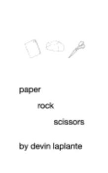 Paperback paper, rock, scissors Book