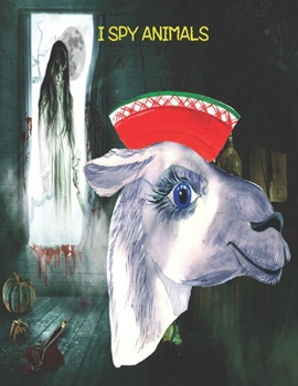 I Spy Animals: ( Activity BooK ) I Spy With, Maze, Sudoku, with Solutions Fun Workbook Spooky Halloween Coloring Pages, For Kids ( 110 Pages 8.5*11 ) Activity Book For Kids Ages 3-6 4-8 !!!