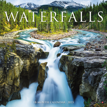 Calendar Waterfalls 2023 Mini Wall Calendar Book