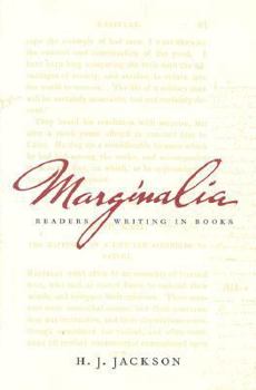 Hardcover Marginalia: Readers Writing in Books Book