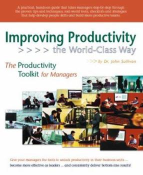 Paperback Improving Productivity, The World-Class Way Book