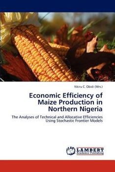 Paperback Economic Efficiency of Maize Production in Northern Nigeria Book