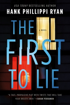 Hardcover The First to Lie Book