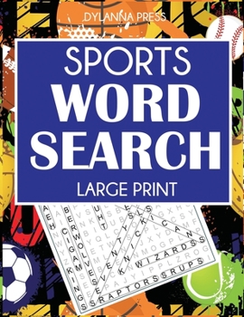 Paperback Sports Word Search Book