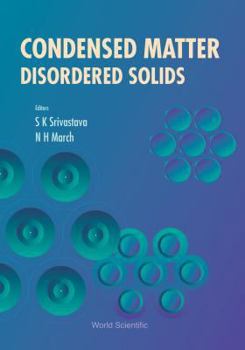 Condensed Matter Disordered Solids