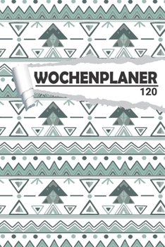 Wochenplaner Artdeco Minimalistisch: Eleganter Terminplaner I DIN A5 I 120 Seiten I Undatiert I Wochenkalender I Organizer für Schule, Uni und Büro (Kunstvolle Wochenplaner) (German Edition)
