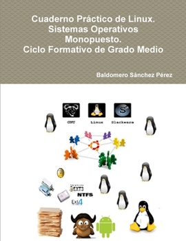 Paperback Cuaderno Práctico de Linux. Sistemas Operativos Monopuesto. Ciclo Formativo de Grado Medio [Spanish] Book