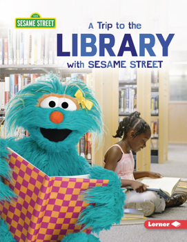 Paperback A Trip to the Library with Sesame Street (R) Book