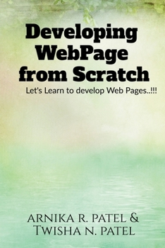 Paperback Developing Web Page from Scratch Book