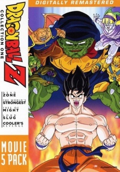 DVD Dragon Ball Z: Movie Pack #1 Moives 1-5 Book