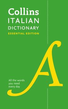 Paperback Collins Italian Dictionary: Essential Edition [Italian] Book