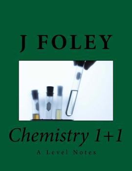 Paperback Chemistry 1+1: A Level Notes Book