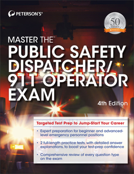 Paperback Master the Public Safety Dispatcher/911 Operator Exam Book