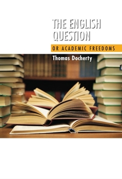 Paperback English Question: Or Academic Freedoms Book