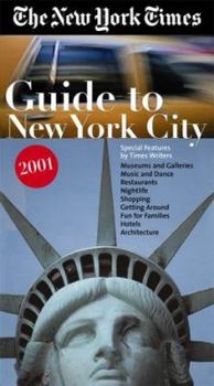 Paperback New York Times Guide to New York City 2001 Book