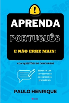 Paperback Aprenda Português E Não Erre Mais! [Portuguese] Book