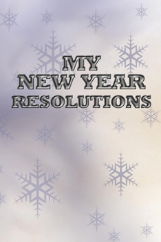 My new year resolutions merry christmas notebook gift: Journal with blank Lined pages for journaling, note taking and jotting down ideas and thoughts